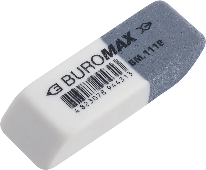 Гумка з абразивною частиною Buromax