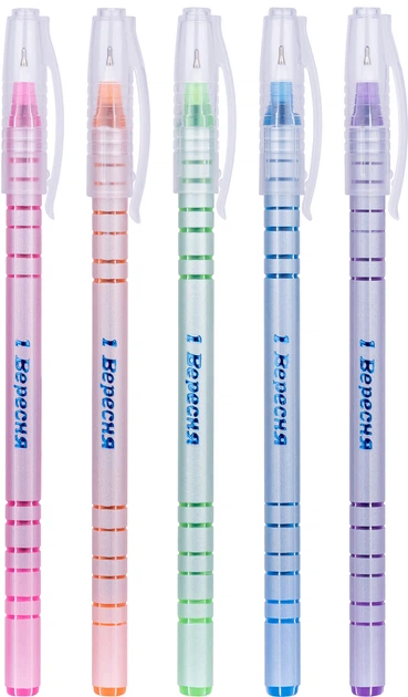 1Вересня Flower Pearl Coated сині чорнила 0.6